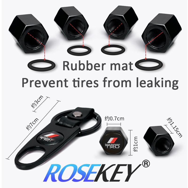 Bộ 4 nắp đậy đầu vòi bơm bánh xe oto in biểu tượng thương hiệu Honda SC017 | BigBuy360 - bigbuy360.vn