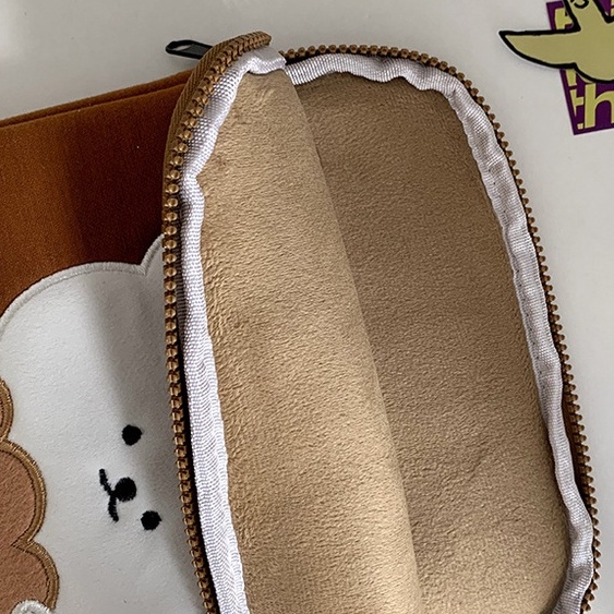 Túi đựng laptop/máy tính bảng 10/11/13/14/15.6 inch thêu hình gấu dễ thương