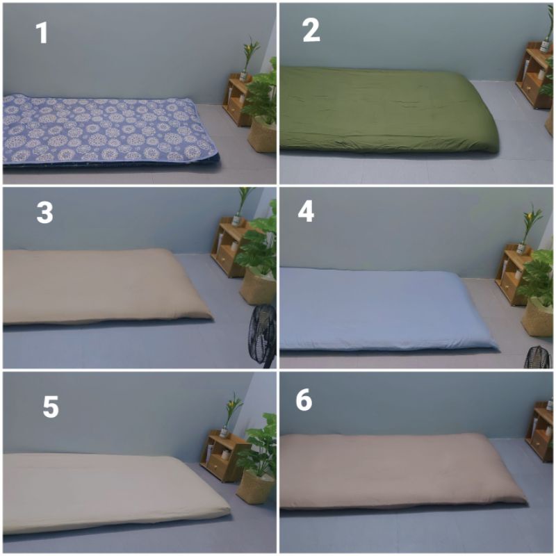 Áo bọc nệm topper xuất dư Nhật 1m x 2m , 1m2 x 2m