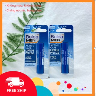 Son dưỡng môi không màu cho nam Balea Men Đức 4.8g màu sắc thanh lịch
