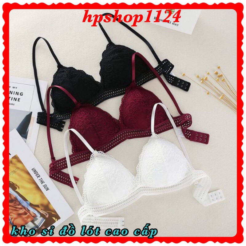 Áo bra ren đệm mỏng không gọng cài khuy sau 1137 | BigBuy360 - bigbuy360.vn