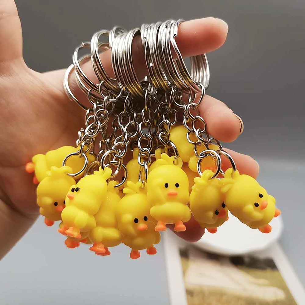 Set 5 Móc Khóa Hình Vịt Con Dễ Thương