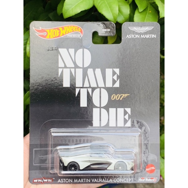 Hobby Store xe mô hình Hot Wheels Premium Aston Martin Valhalla Concept No Time To Die 007