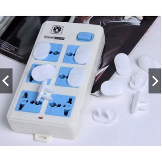 Nút Bịt Ổ Điện Bằng Nhựa Trắng An Toàn Cho Bé (1 chiếc)