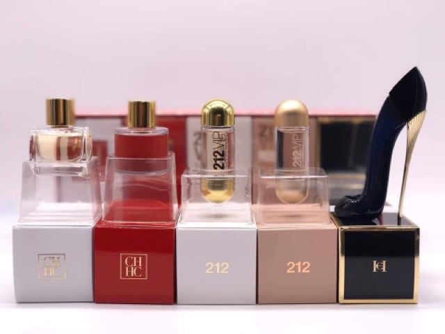 Set nước hoa Carolina Herrera mini | BigBuy360 - bigbuy360.vn