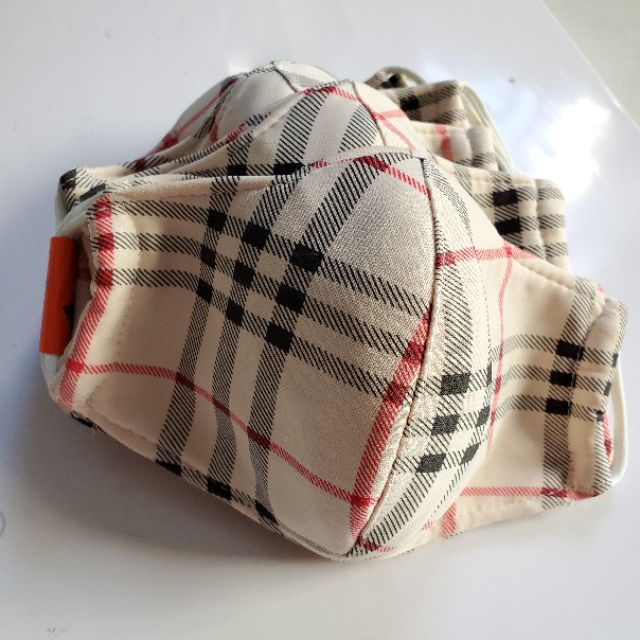 set 5 khẩu trang người lớn sọc sang trọng poly cotton
