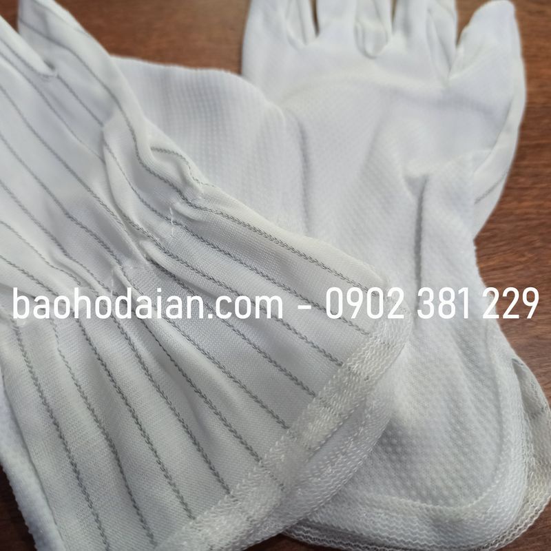 Găng tay chống tĩnh điện Vải Polyester (5 đôi)