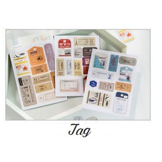 STICKER TICKET VÀ LỊCH