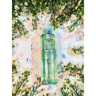 Gel rửa mặt cho da dầu mụn eucerin proacne solution cleansing gel 200ml