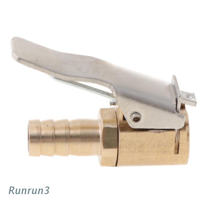 Đầu Nối Bơm Hơi Lốp Xe Hơi Mini Bằng Đồng Thau 1/4" Có Đầu Nối Chuyên Dụng