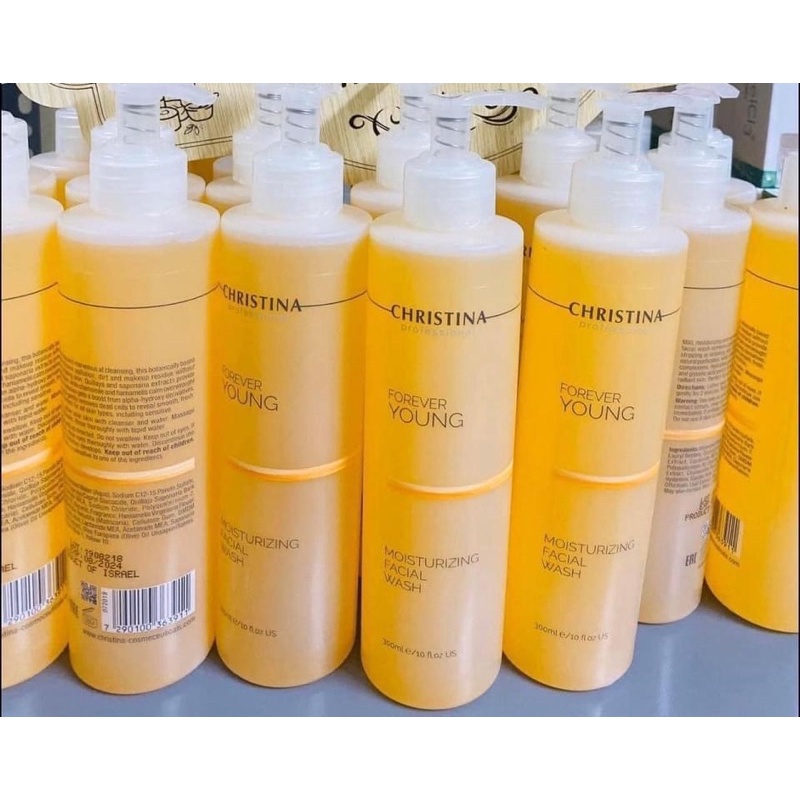 Sữa rửa mặt Christina Foreve Young Moisturizing Facial Wash 300ml