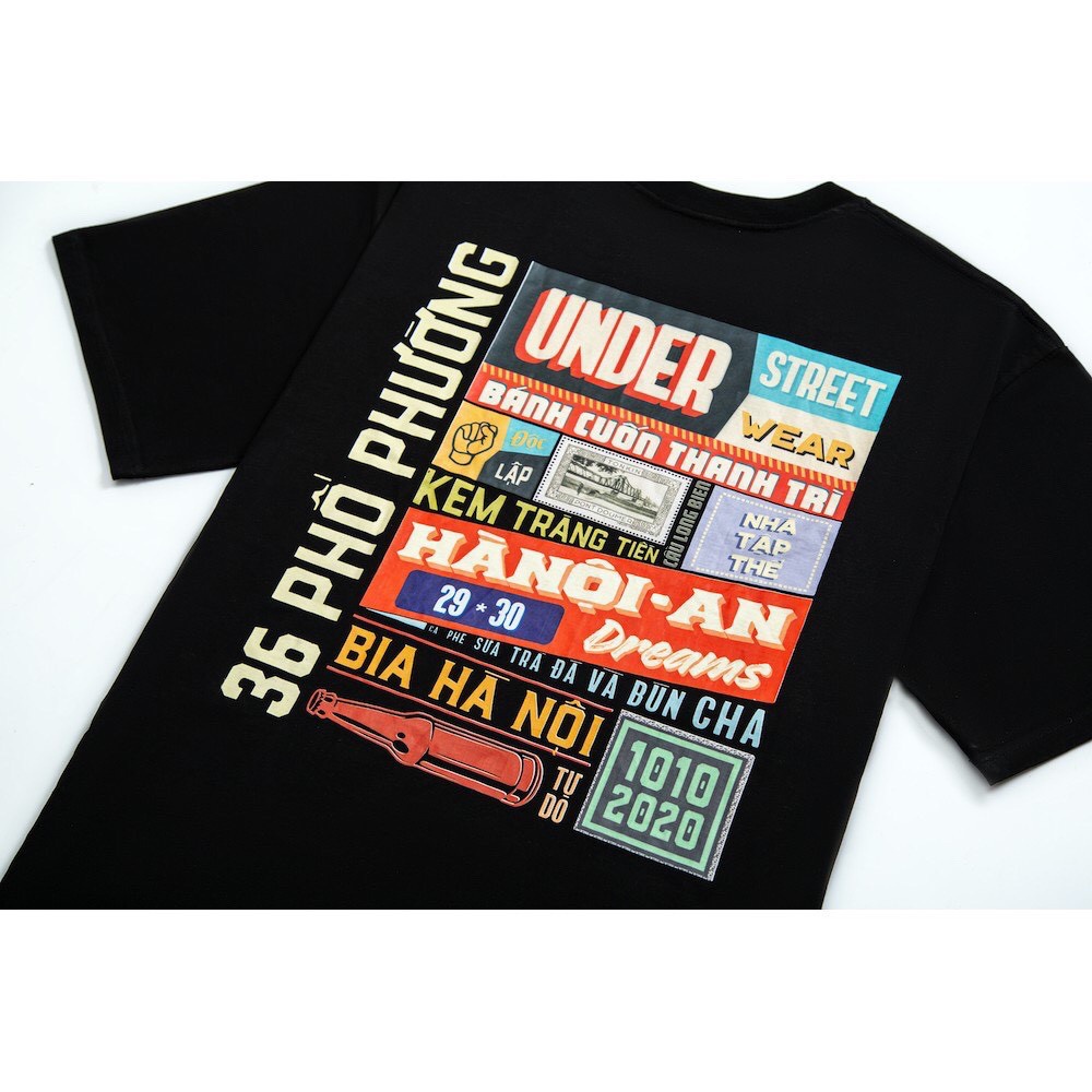 Áo Thun Tay Lỡ Form Rộng Áo Phông Cotton Nam Nữ Unisex - In Hình Local Brand Streetwear Oversize