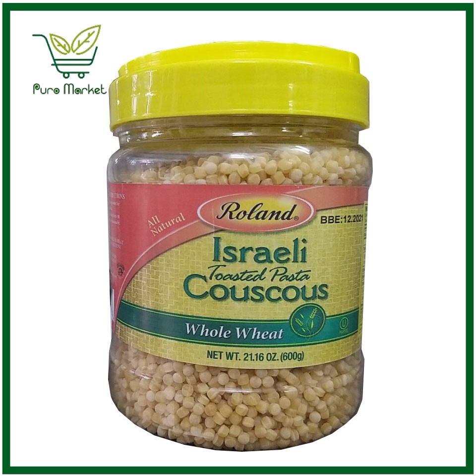 Hạt Gạo Couscous - Roland Israeli Toasted Couscous Whole Wheat 600g