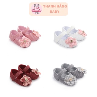 Giày Tập Đi Cho Bé Gái, Dép Tập Đi Cho Bé Thanh Hăng Baby Từ 11 - 13 Cm