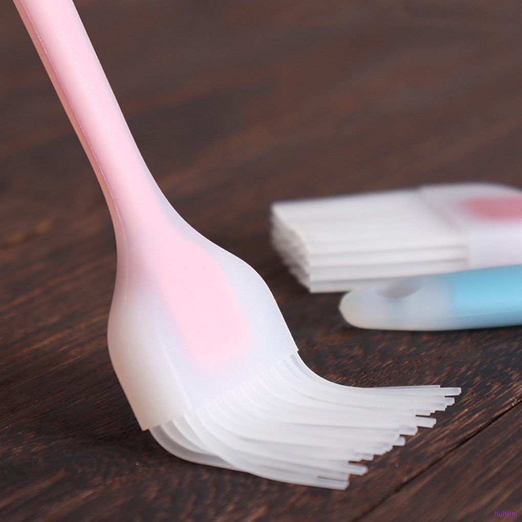 Cọ silicon chịu nhiệt trong suốt có thể tái sử dụng dùng quét dầu