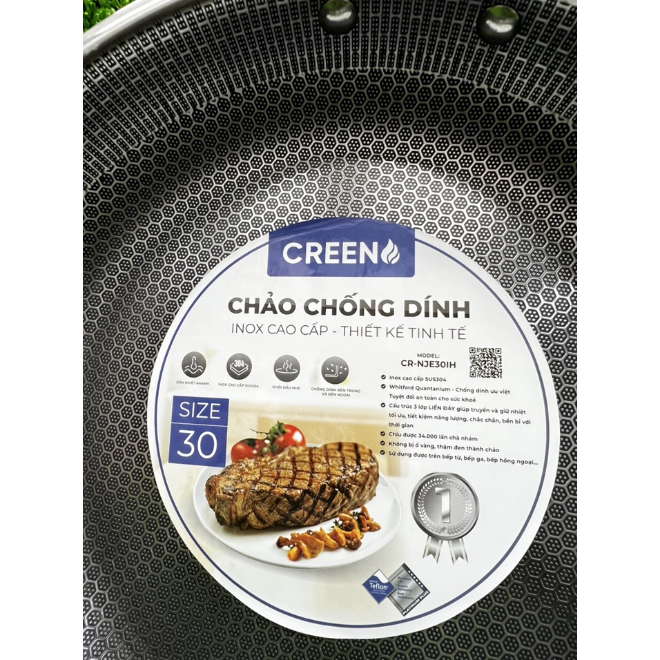 Chảo chống dính Inox cao cấp CREEN