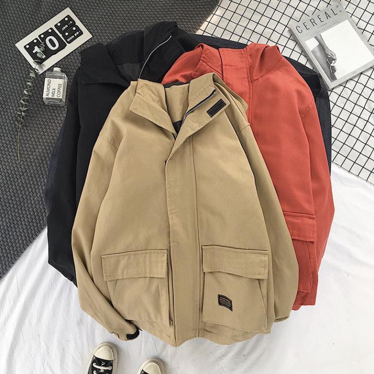 Áo khoác kaki nam nữ túi hộp chống nắng M011 | BigBuy360 - bigbuy360.vn