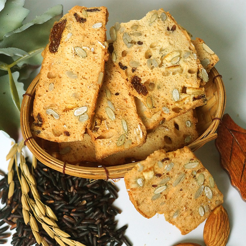 [Mã GROSALEHOT giảm 8% đơn 250K] Bánh Biscotti ăn kiêng GUfoods - Lành mạnh, bổ dưỡng, phù hợp eat clean | BigBuy360 - bigbuy360.vn