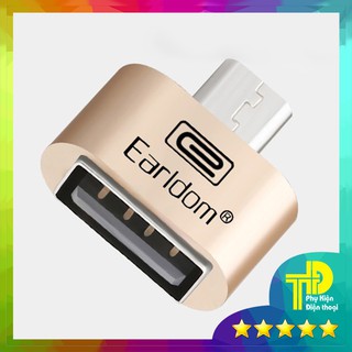 Đầu chuyển đổi USB OTG Earldom ET-OT1 - 2 cổng micro USB và USB 2.0 -dc2833