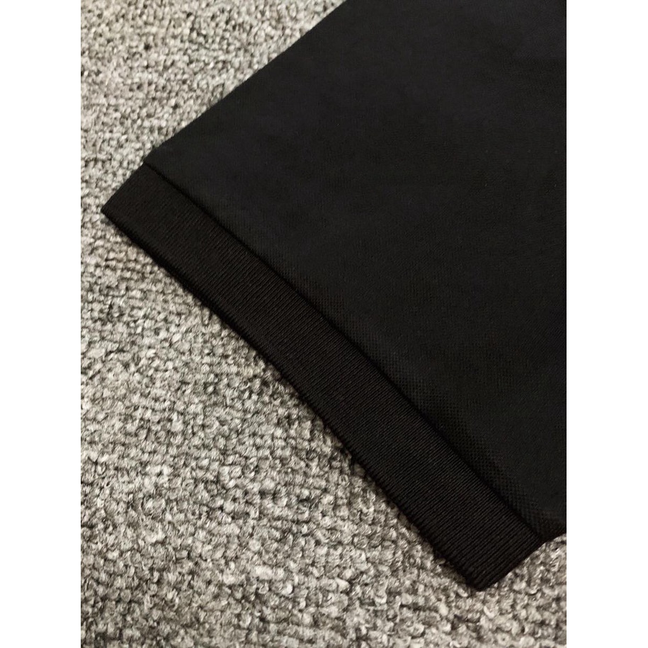 VERSAC Summer 2020 men short sleeve logo badge leather polo pure cotton t-shirt can not buy