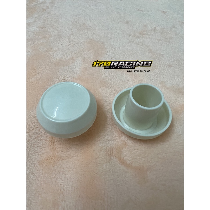 1 Cặp Nút Chụp Phuộc Trước Xe CUB Có 4 Màu Đỏ , Đen , Trắng Tinh , Trắng Ngà Hàng Chính Hãng HONDA .