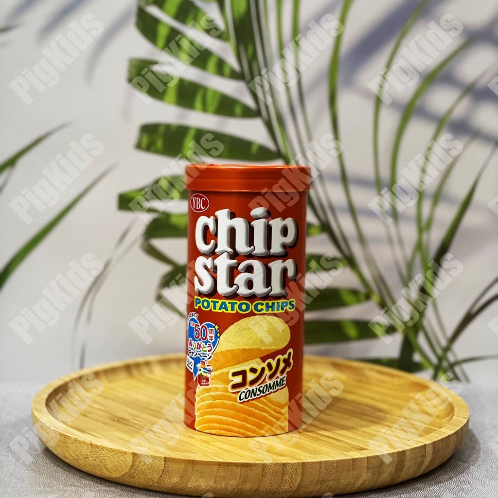 Bánh snack khoai tây chiên Chip Star YBC 50gr