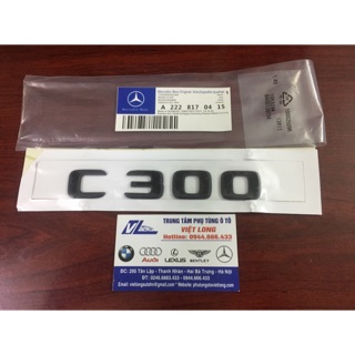 Chữ c300 , logo C300 amg , tem c300 amg , biểu tượng c300