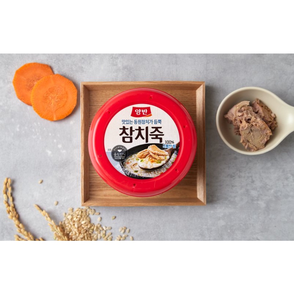[DONGWON] CHÁO CÁ NGỪ YANGBAN 288G - [동원] 양반 참치죽 288g(용기)