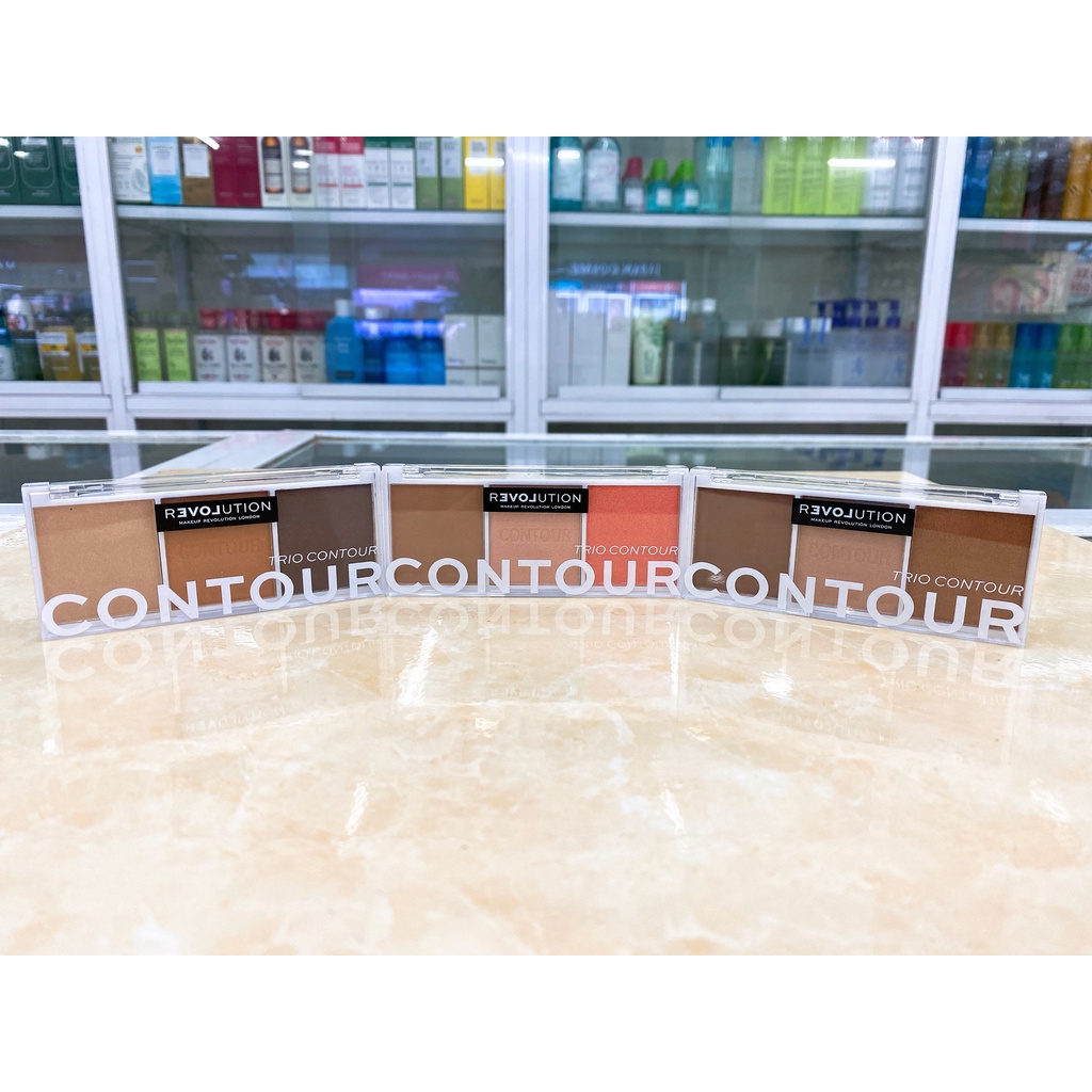 Bảng Tạo Khối 3 ô  Makeup Revolution Trio Contour