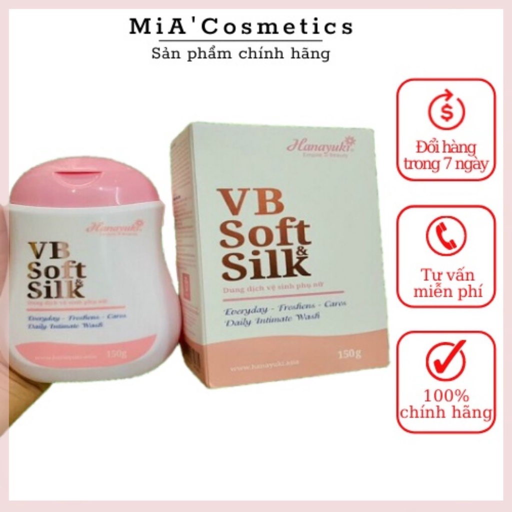 Dung Dịch Vệ Sinh VB Soft Silk Hanayuki