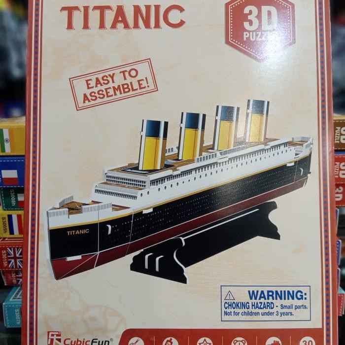 Bộ Xếp Hình Tàu Titanic 3d Độc Đáo Thú Vị