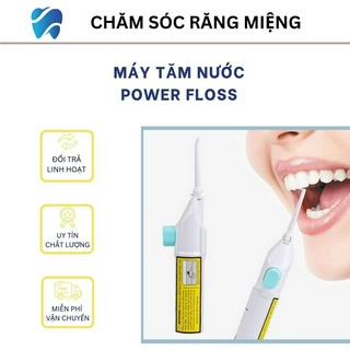 Máy tăm nước cơ, vệ sinh răng miệng Power Floss