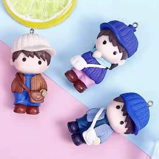 Móc khóa cậu bé, cô bé siêu đáng yêu, móc khóa cặp đôi