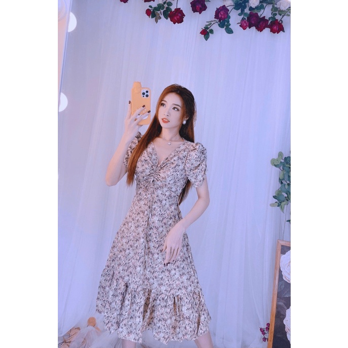[HCM] Đầm Xòe Nữ Siêu Xinh Xắn Tôn Dáng Cho Các Chị Em KME FASHION