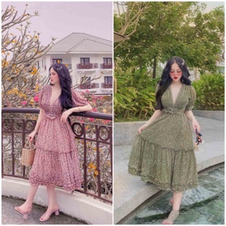 Combo đầm trên like cua khách 200gtam