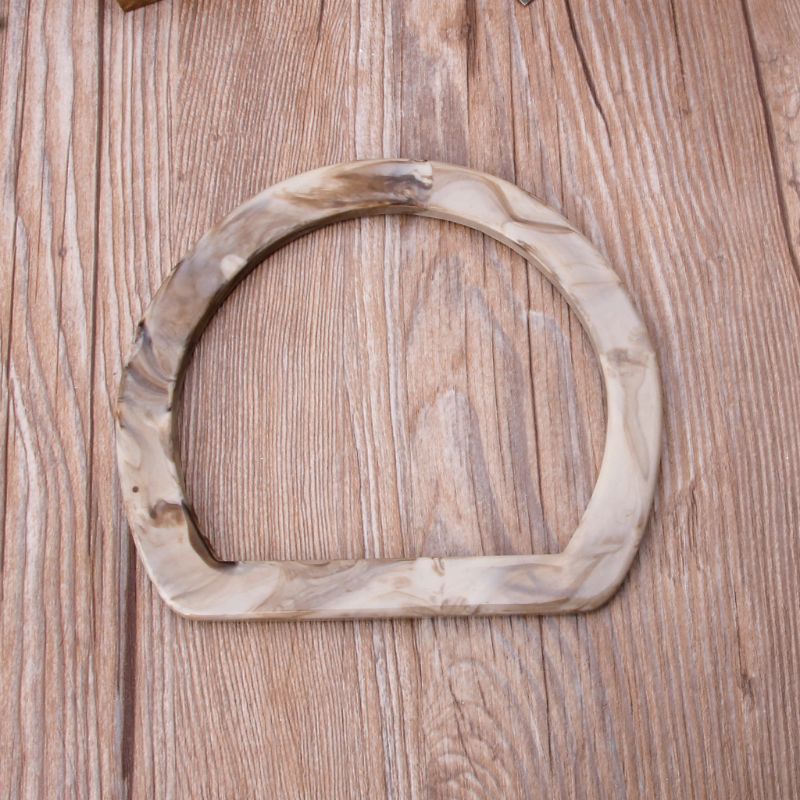 Tay Cầm Bằng Nhựa Resin Phong Cách Vintage Cho Túi Xách DIY
