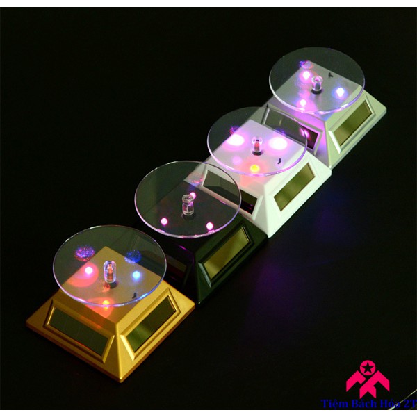 Đế xoay năng lượng mặt trời V3 - có đèn