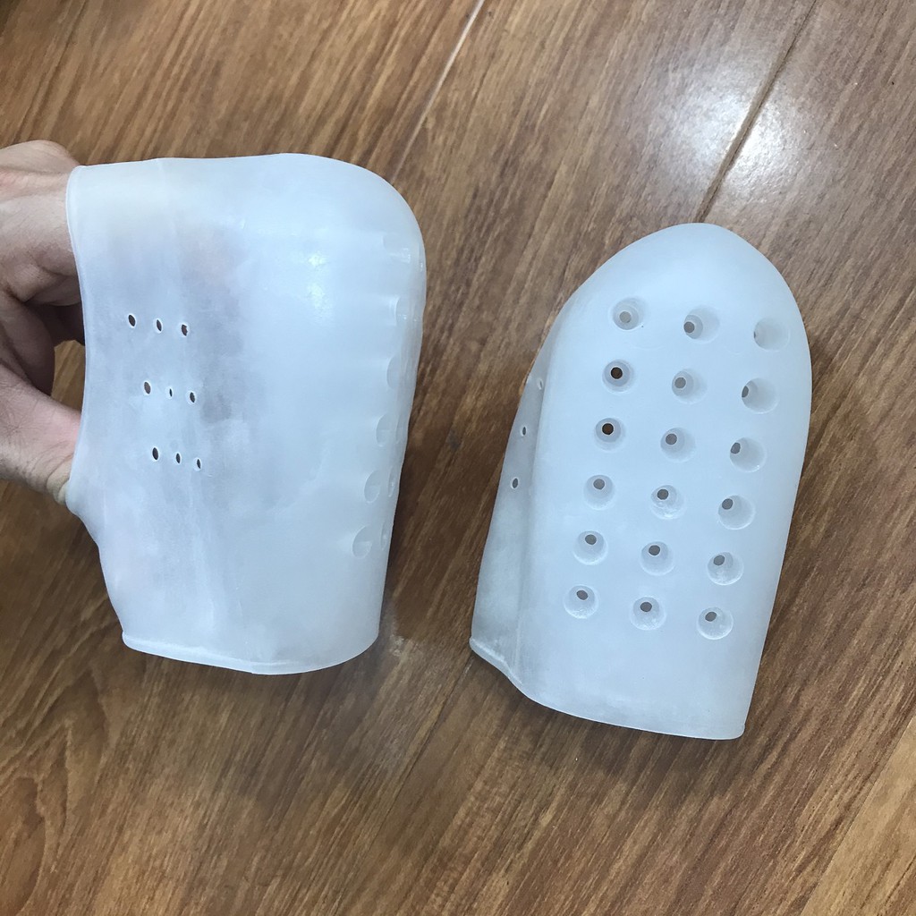 Cặp đệm gót chân tăng 3cm chiều cao silicon chống trượt - Tất độn gót chân tăng chiều cao bí mật của các siêu sao