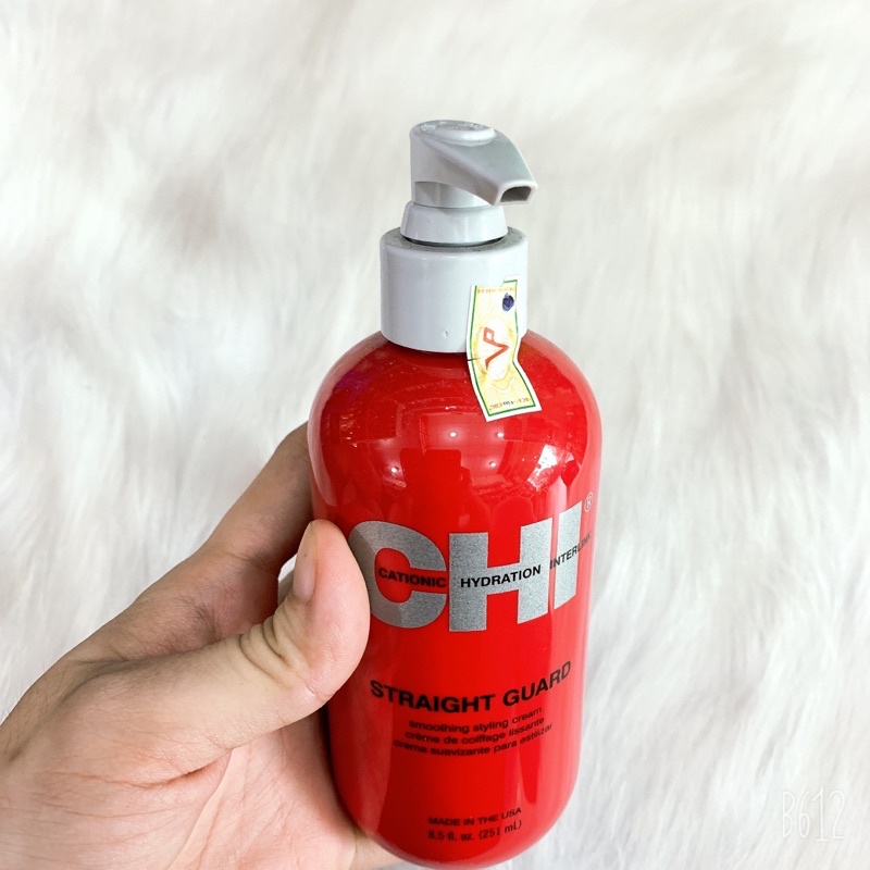 Kem tạo kiểu tóc uốn CHI Straight Guard chính hãng 251ML