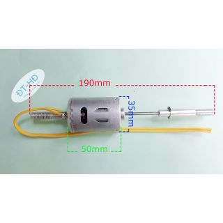 Motor 12v lắp cốt quạt gió