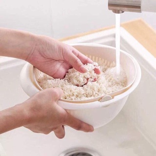 Rổ 2in1 rổ kèm thau luôn nhé