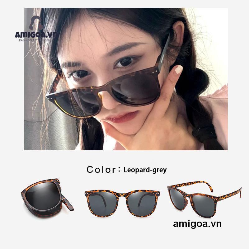 ✨✨Kính râm nam và nữ Gọng gấp ngày và đêm Chống tia cực tím Tròng kính phân cực
