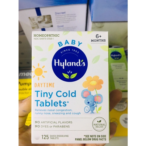 Bill Mỹ - Hyland's_Baby_Tiny_Cold_125_viên_tăng_cường_sức_đề_kháng MẪU MỚI NHẤT