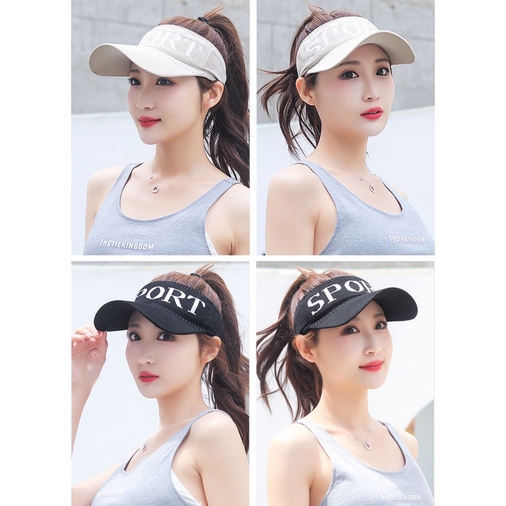 Mũ Vải Nam Nữ Hở Đầu Phong Cách Thể Thao Sport L2149