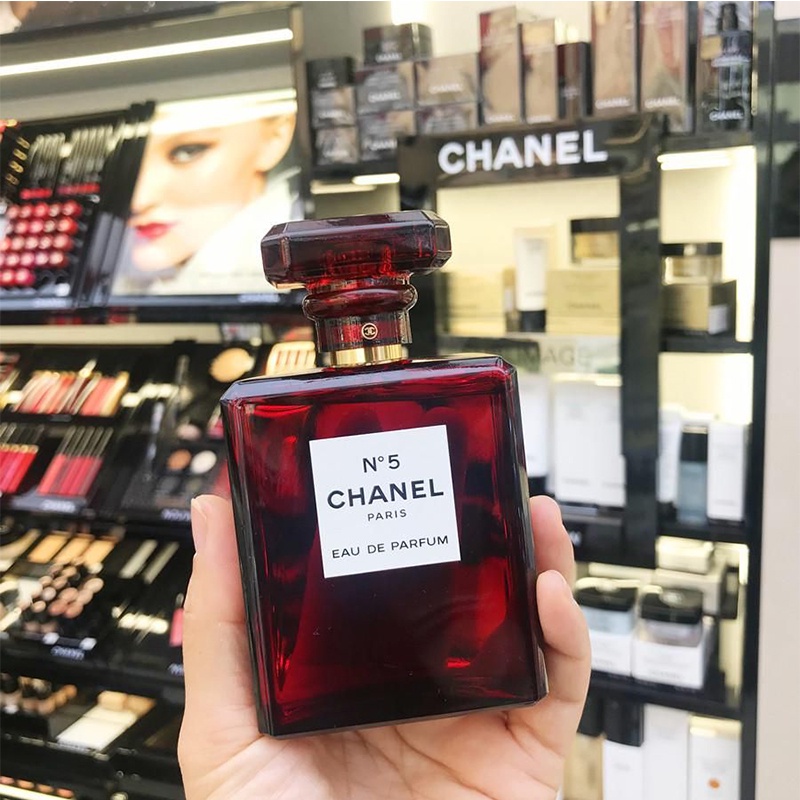 Chane No. 5 Series Perfume 100ml Red No. 5 Water N5 Limited Red Water L'Eau Women's Perfume Nước Hoa 5 Series Màu Đỏ 100ml Nước Hoa N5 Màu Đỏ Giới Hạn Dành Cho Nữ
