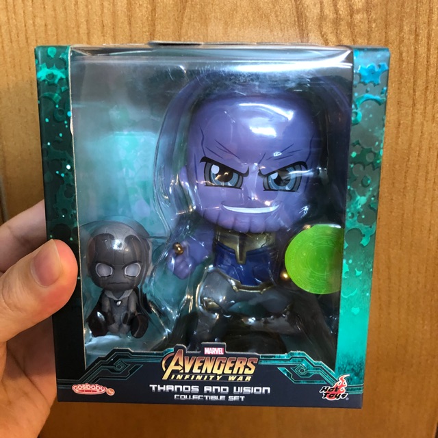 Hot toys cosbaby Thanos and Vision Set