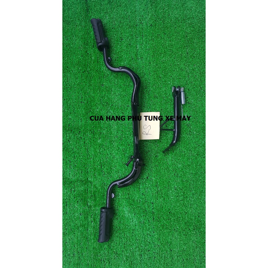 GÁC MÁY GẮN XE WAVE RS100 - TẶNG KÈM CHỐNG NGHIÊNG + CAO SU ĐỂ CHÂN