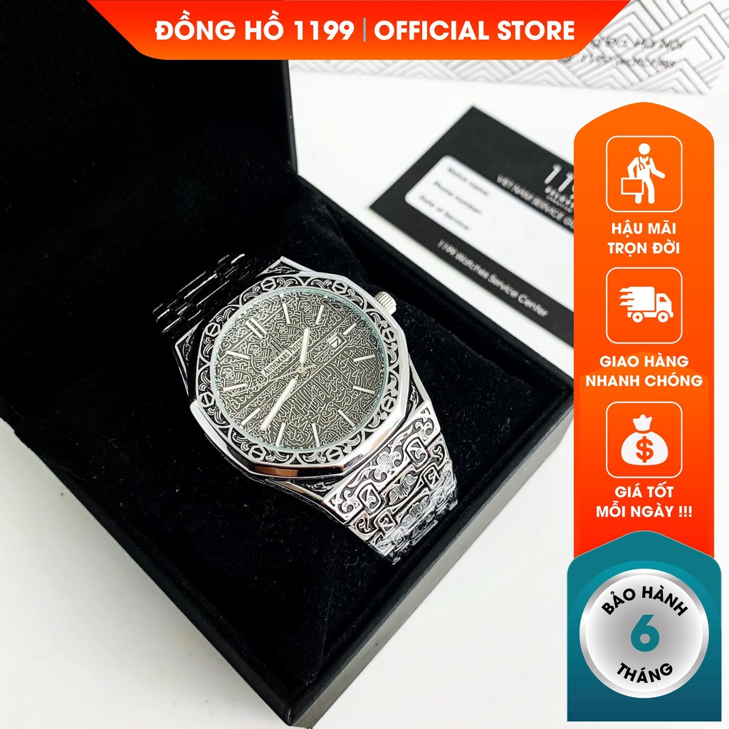 [QUÀ TẶNG] Đồng hồ nam - Đồng Hồ Dây Thép Bản Cao Cấp Máy Chuẩn Thép Không Gỉ Hàng Độc Quyền 25.95.55B - 1199 Watches | BigBuy360 - bigbuy360.vn