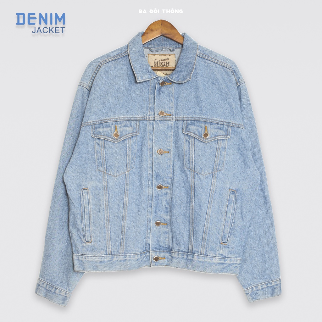 ÁO KHOÁC JEAN MỸ 2HAND (DENIM JACKET)