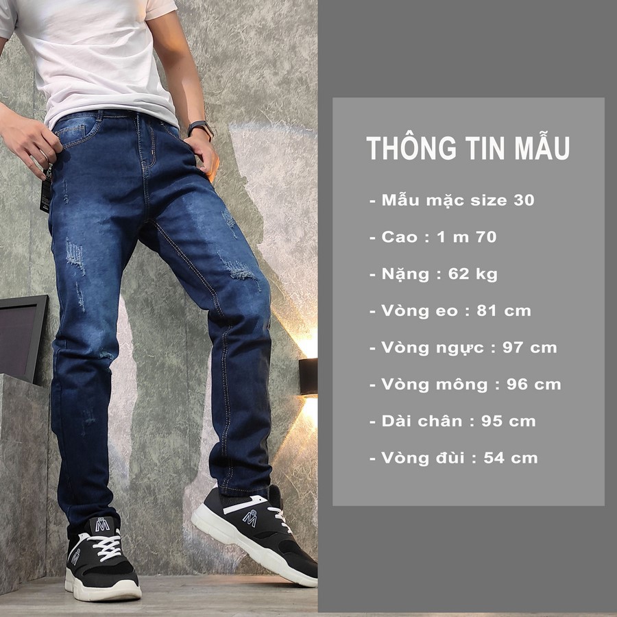 [Mã FAMALLT5 giảm 15% đơn 150K] Quần jean nam ống suông Q150 (Xanh) MĐ | BigBuy360 - bigbuy360.vn